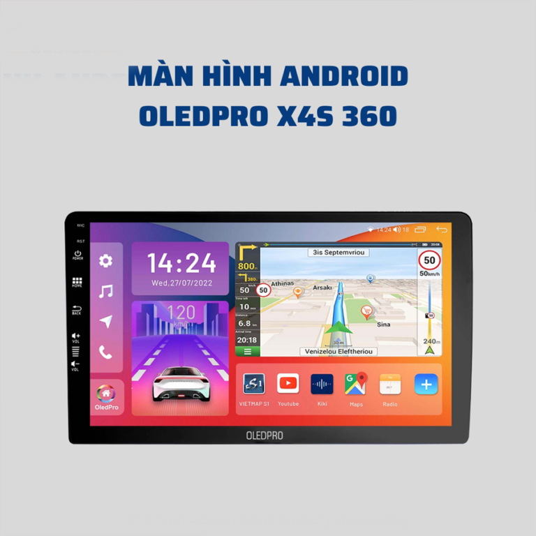 Màn Android 360 Oled X4s - minhauto.vn