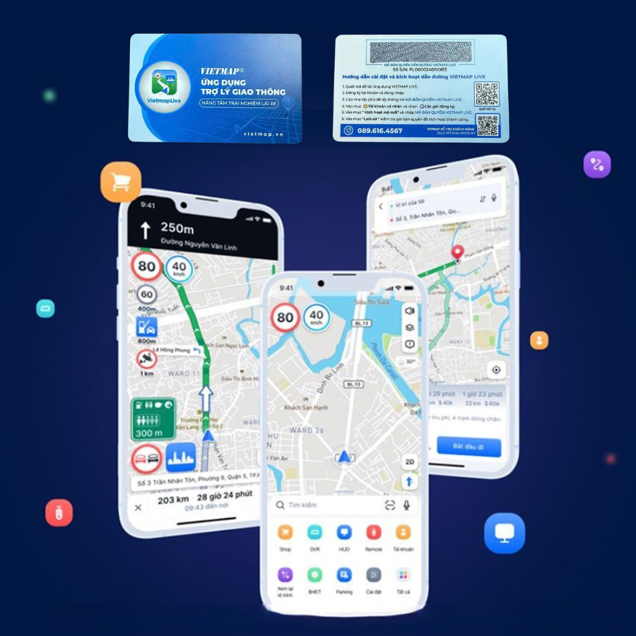 Vietmap Live pro- ứng dụng dẫn đường cảnh báo tốc độ hàng đầu Việt Nam